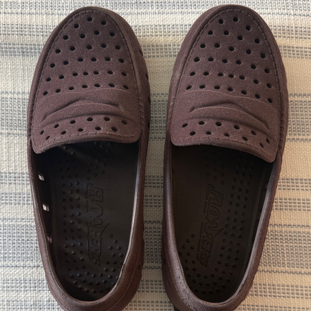 Floafers Dark Brown Slip-On Loafers